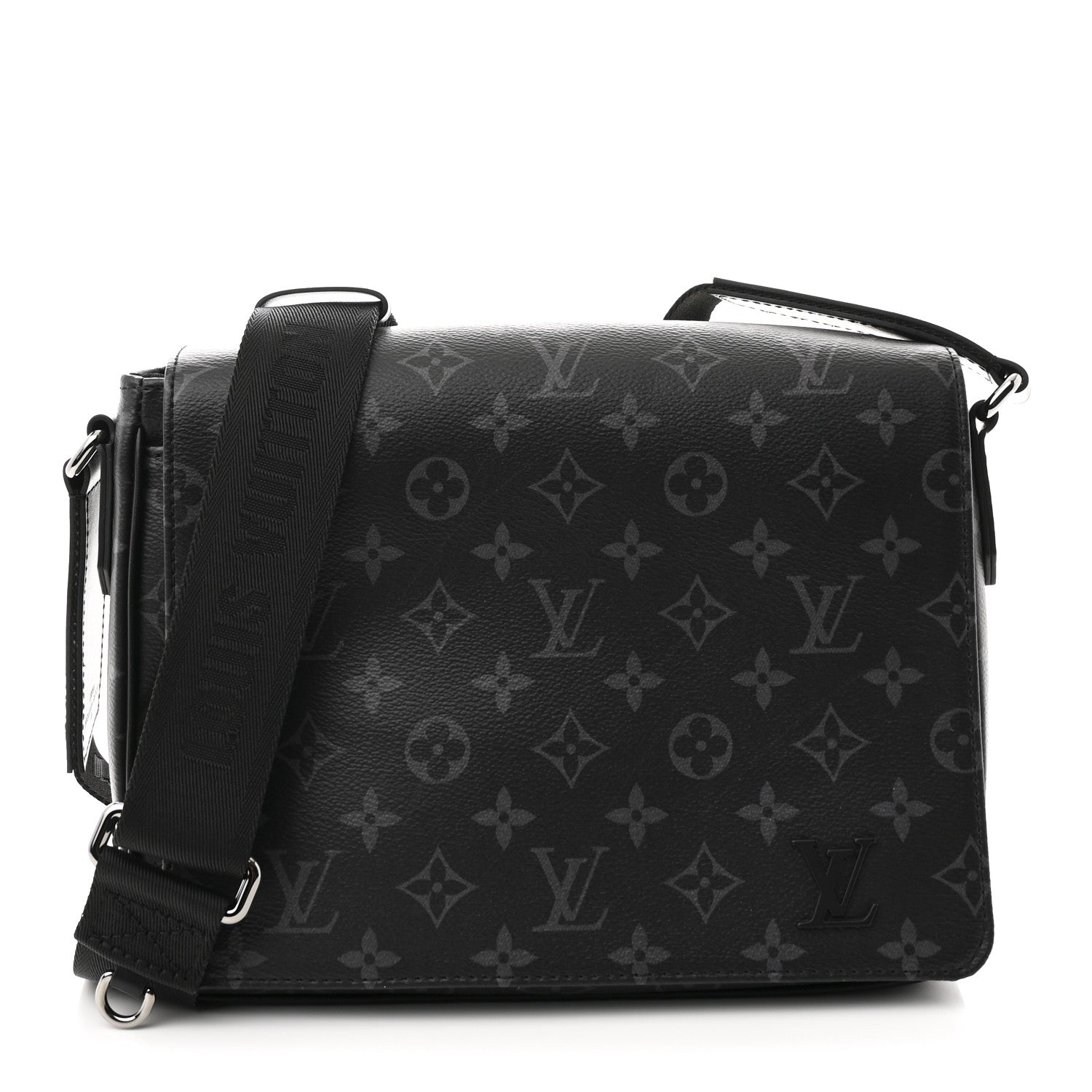 Louis Vuitton Monogram Eclipse District PM Black 1 of 10