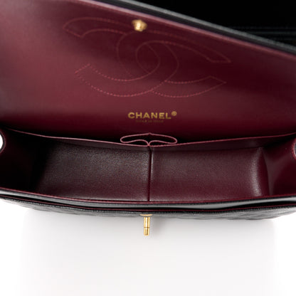Chanel Caviar Quilted Jumbo Double Flap Black 5 of 12