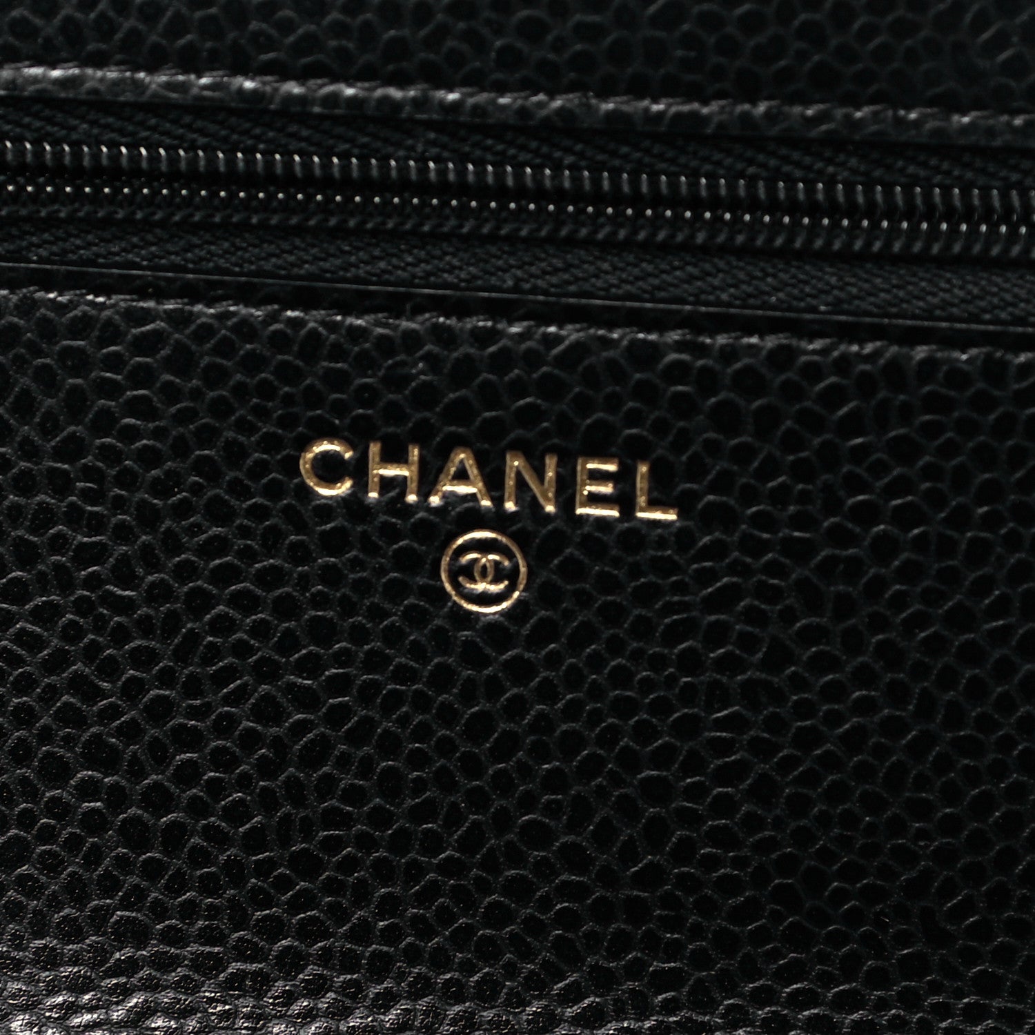 Chanel Caviar Quilted Wallet On Chain WOC Black 6 of 9
