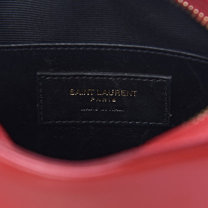 Saint Laurent Grain De Poudre Small Classic Monogram Camera Bag New Red 5 of 9