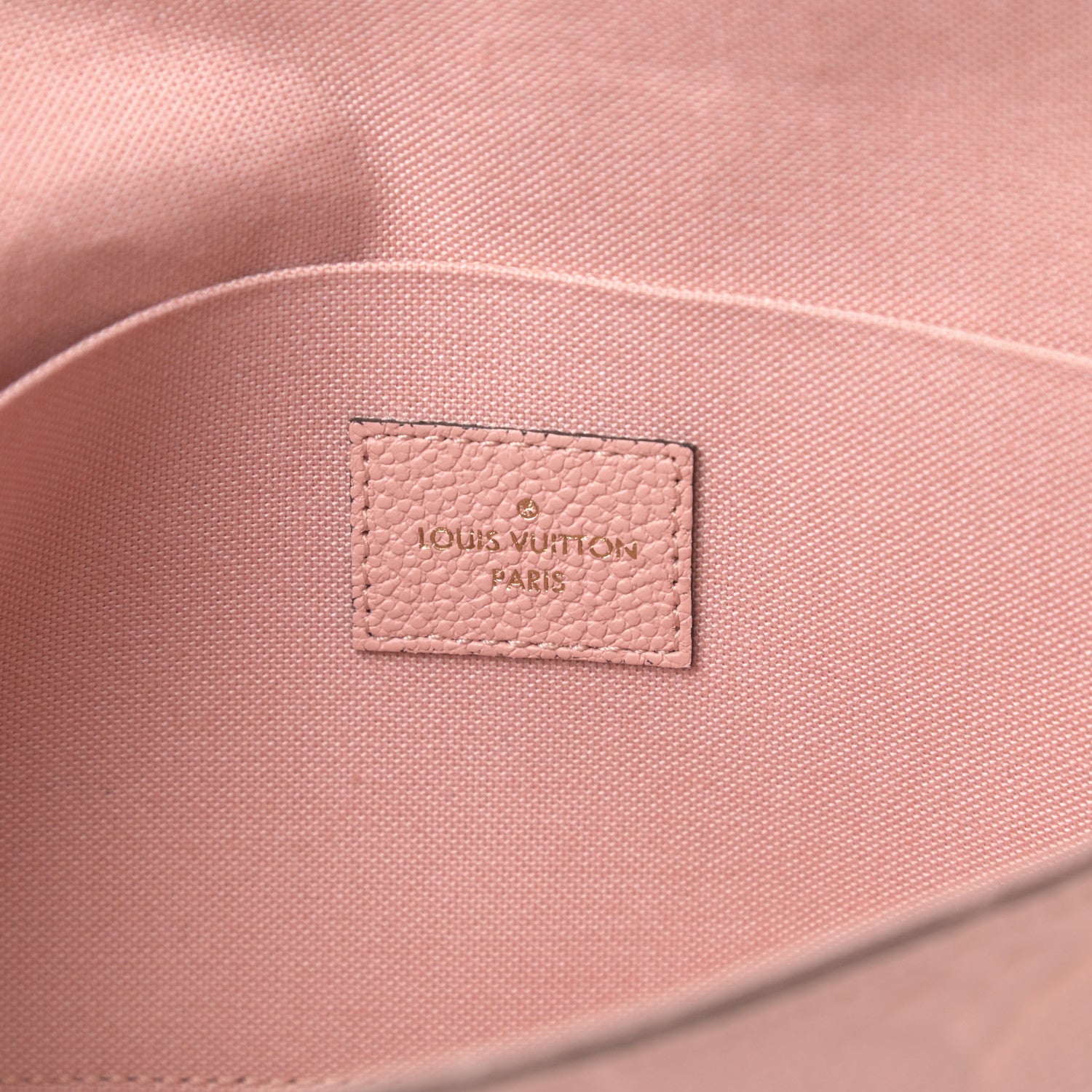 Louis Vuitton Empreinte Pochette Felicie Chain Wallet Rose Poudre 8 of 15
