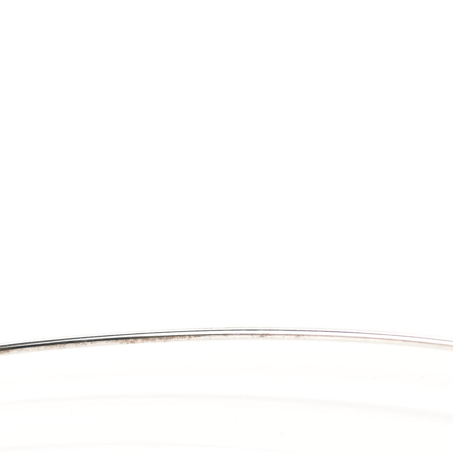 Sterling Silver Diamond .23ctw Elsa Peretti Hoop Necklace
