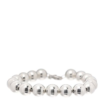 Tiffany Sterling Silver 10mm HardWear Ball Bracelet 1 of 4