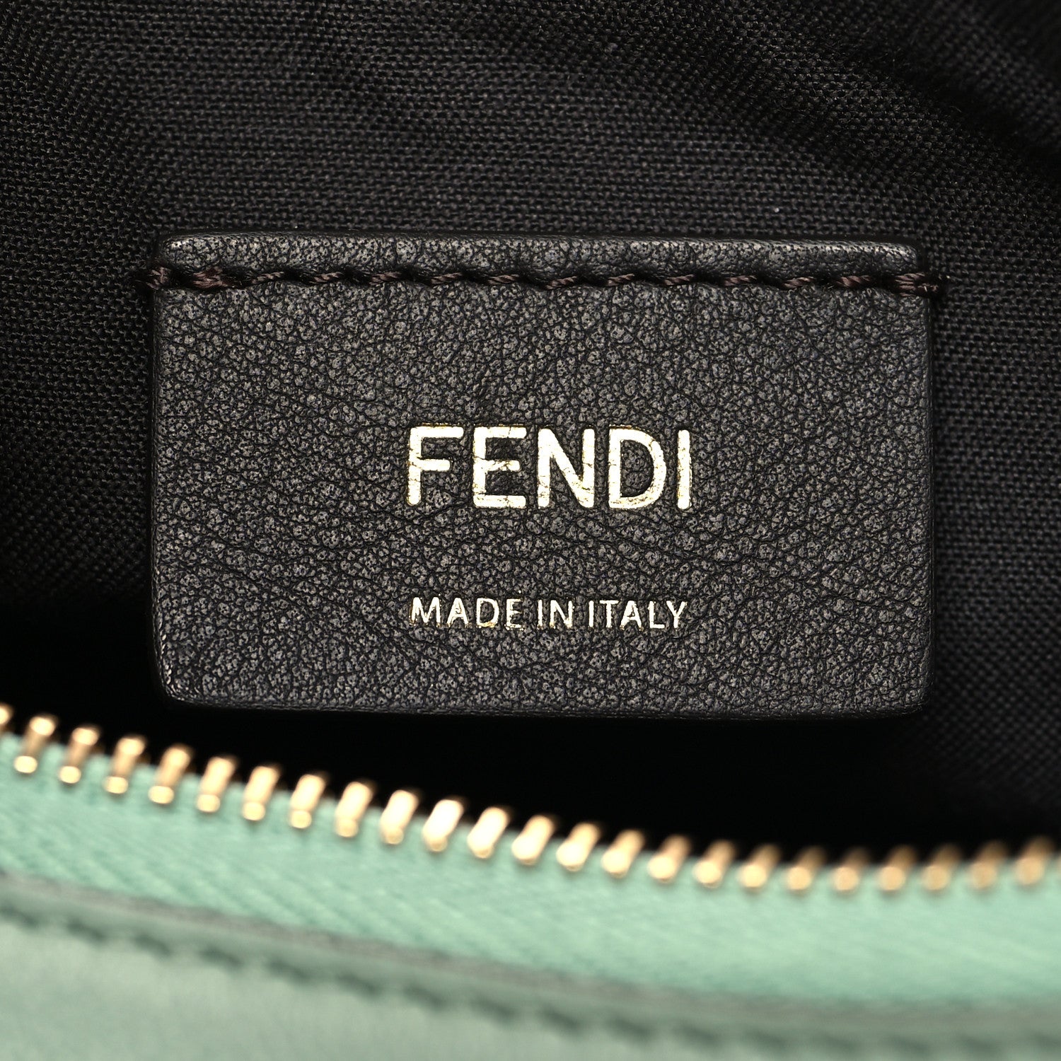 Fendi Vitello Grace Matte Small Fendigraphy Hobo Bag Menta 6 of 10