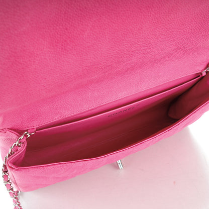 Chanel Iridescent Caviar Clutch with Chain Flap Pink 5 of 10