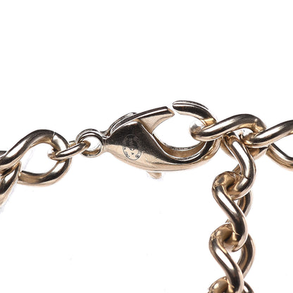 Chanel Crystal CC Choker Necklace Gold 4 of 6