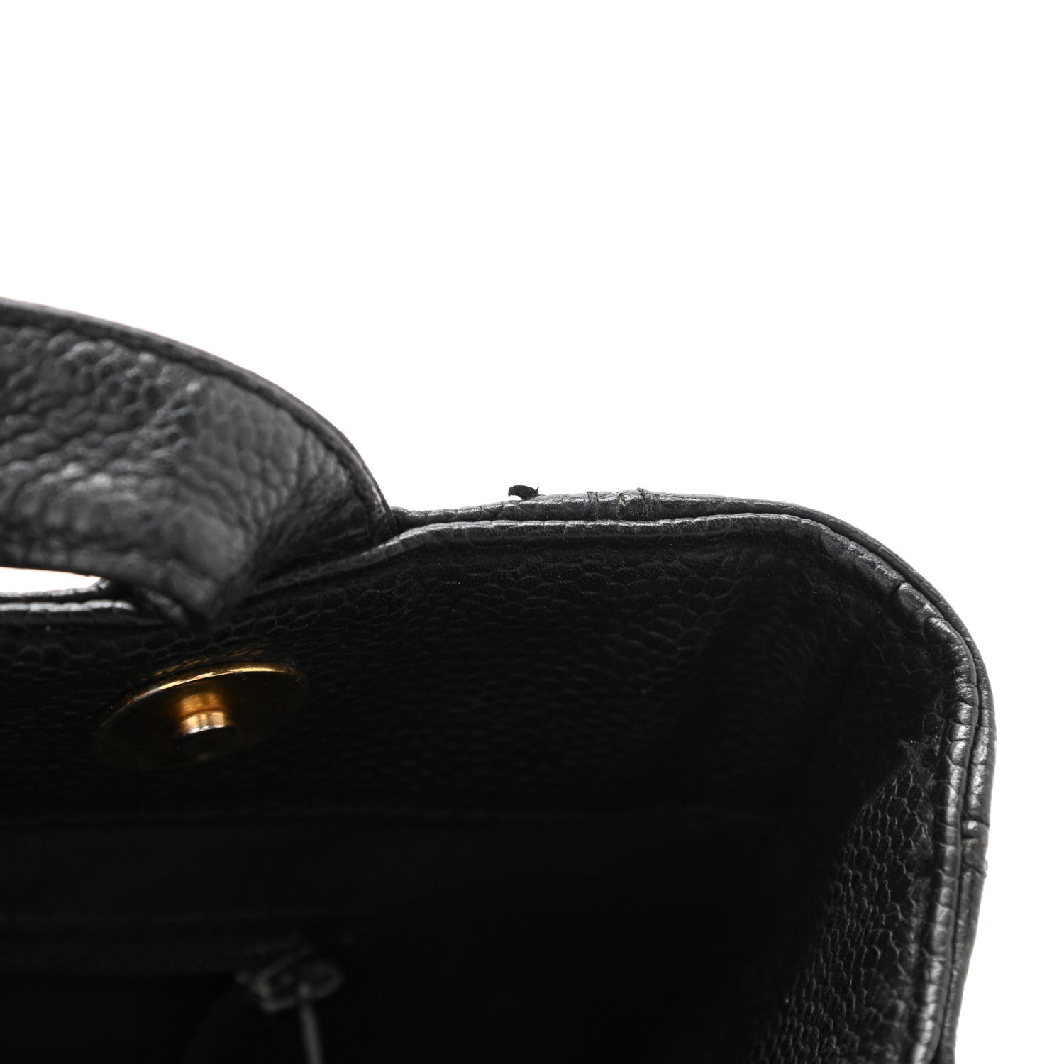 Chanel Caviar CC Shoulder Bag Black 15 of 18