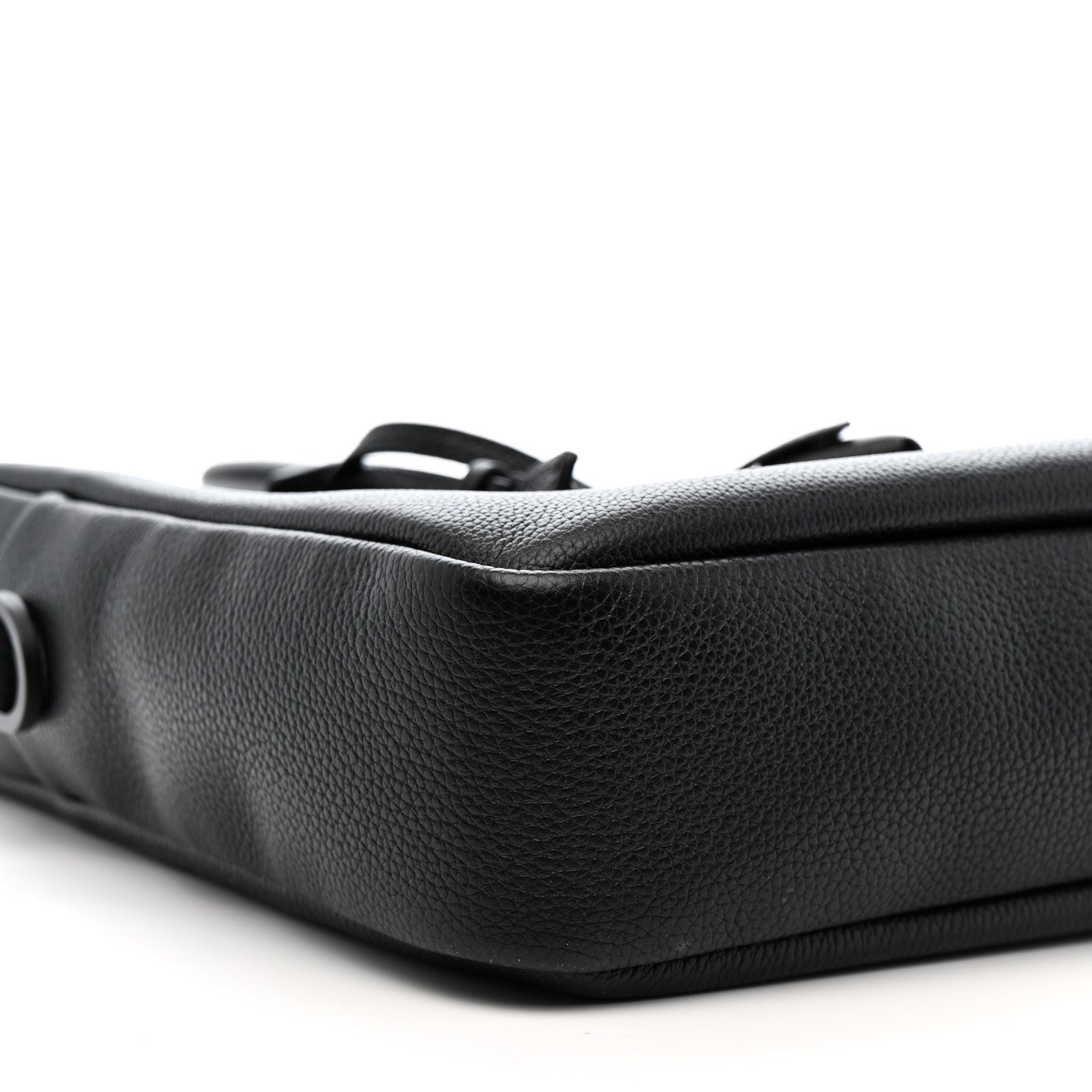Saint Laurent Grained Calfskin Sac De Jour Briefcase Black 10 of 11