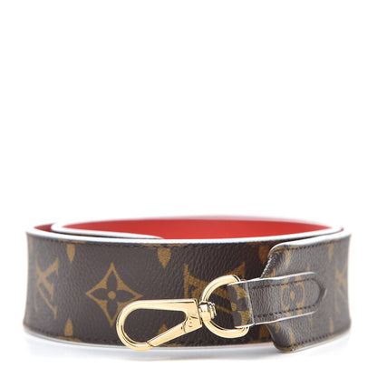 Louis Vuitton Monogram Bandouliere Shoulder Strap Red 1 of 5