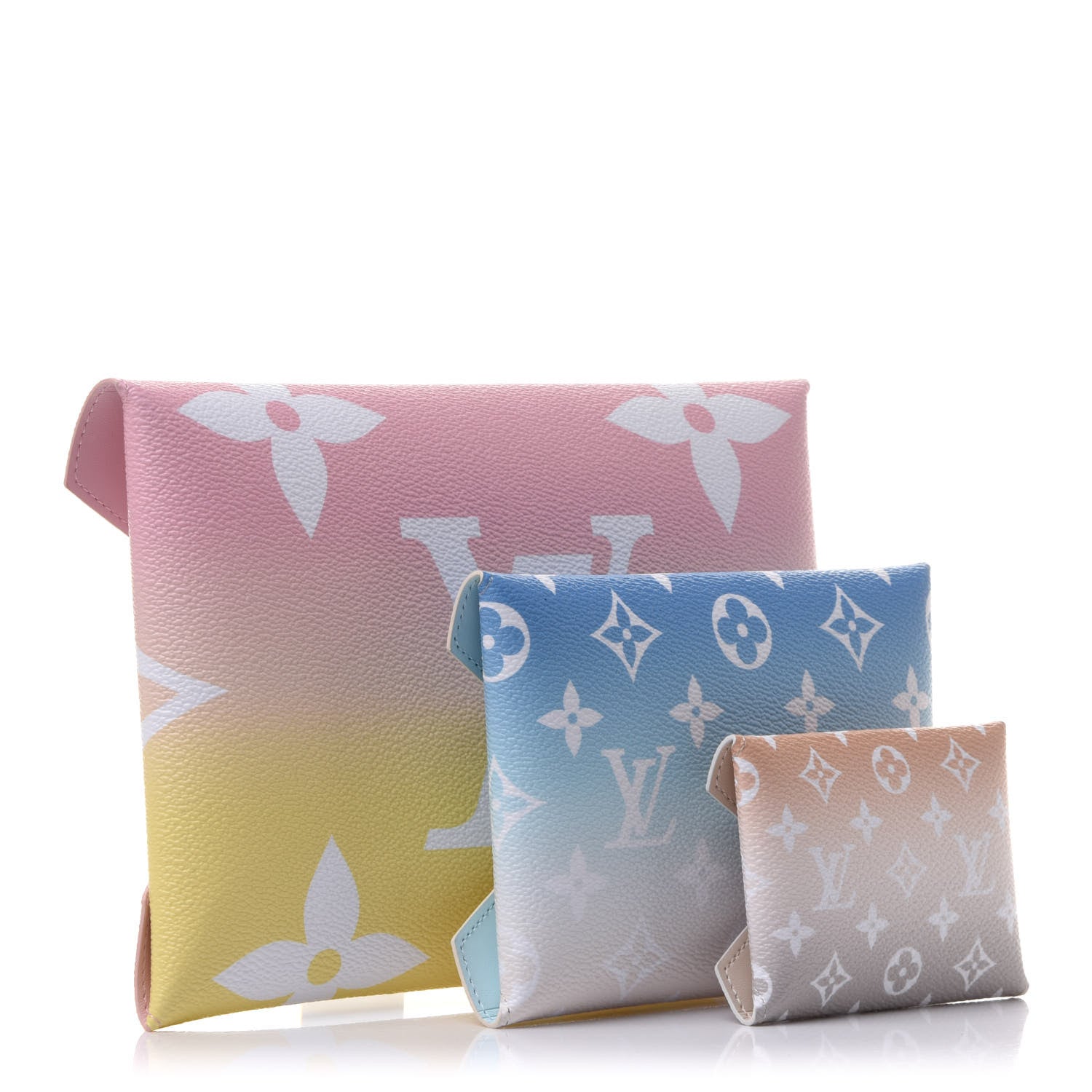 Louis Vuitton Monogram Giant By The Pool Kirigami Pochette Set 3 of 8