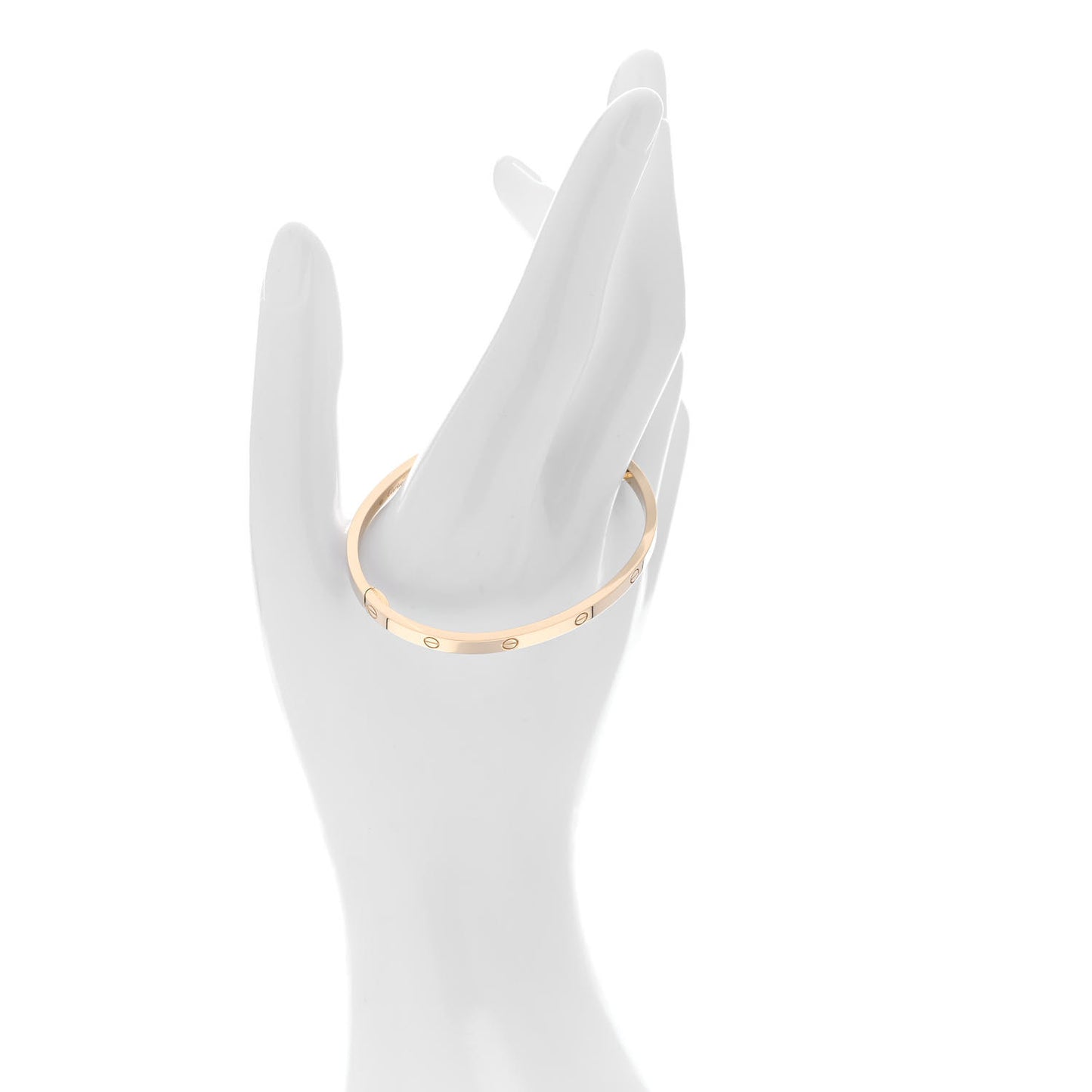 18K Yellow Gold Small LOVE Bracelet 16