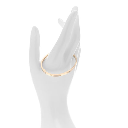 Cartier 18K Yellow Gold Small LOVE Bracelet 16 2 of 9