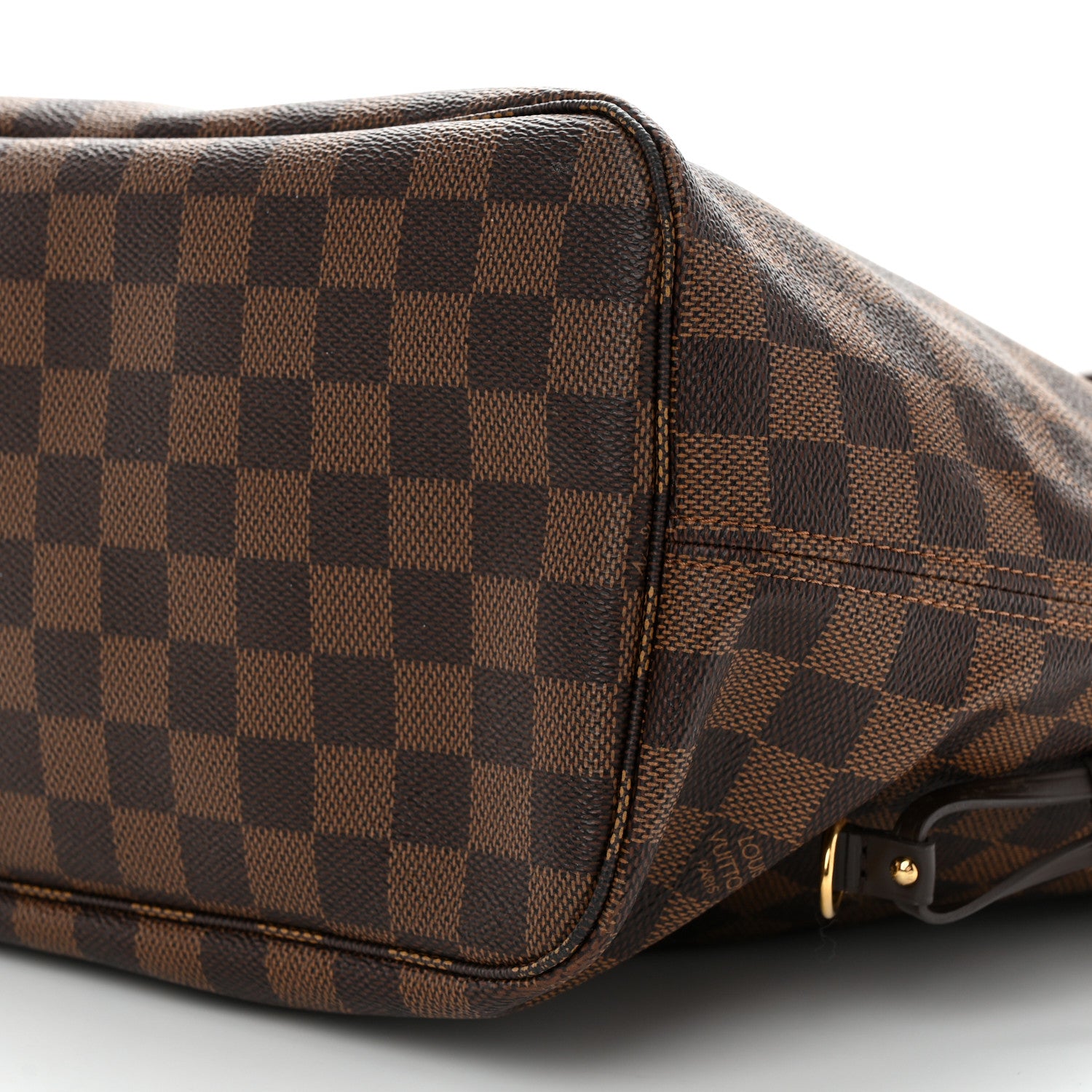 Louis Vuitton Damier Ebene Neo Neverfull MM Rose Ballerine 9 of 9