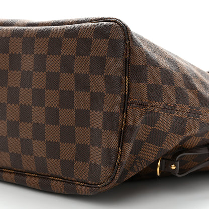 Louis Vuitton Damier Ebene Neo Neverfull MM Rose Ballerine 9 of 9