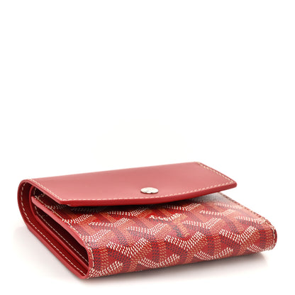 Goyard Goyardine Saint-Gabriel Compact Wallet Red 4 of 9
