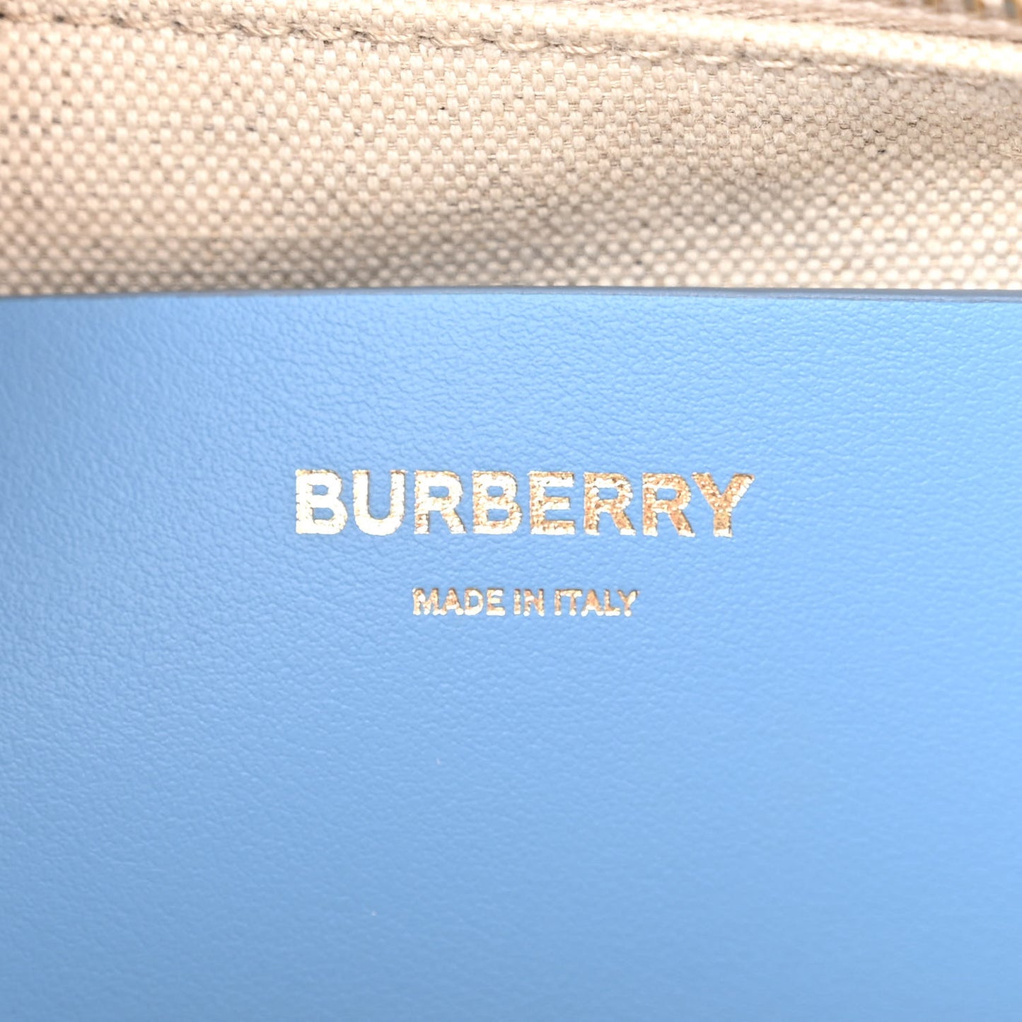 Raffia Calfskin Large Freya Tote Natural Cool Blue