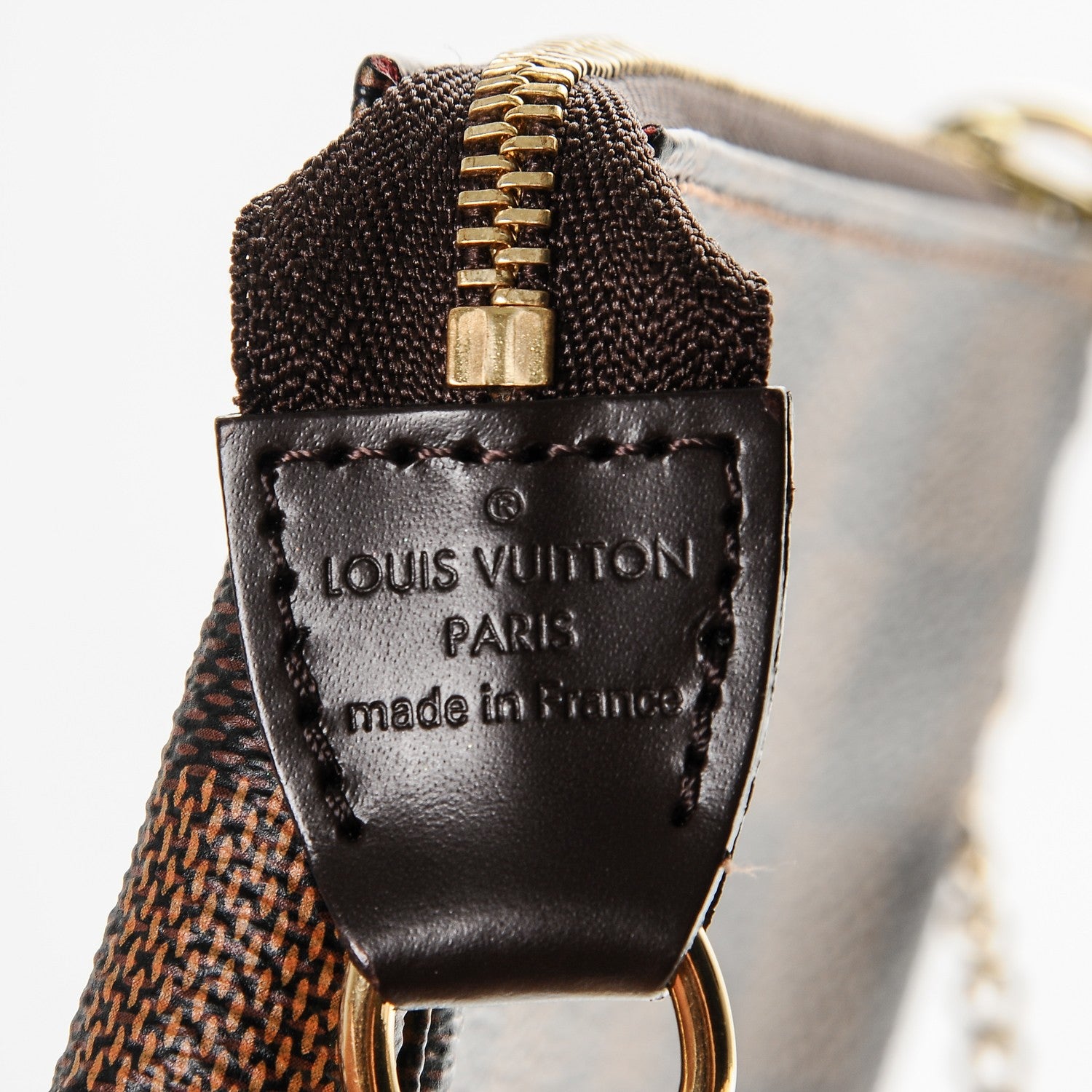 Louis Vuitton Damier Ebene Mini Pochette Accessories 5 of 7