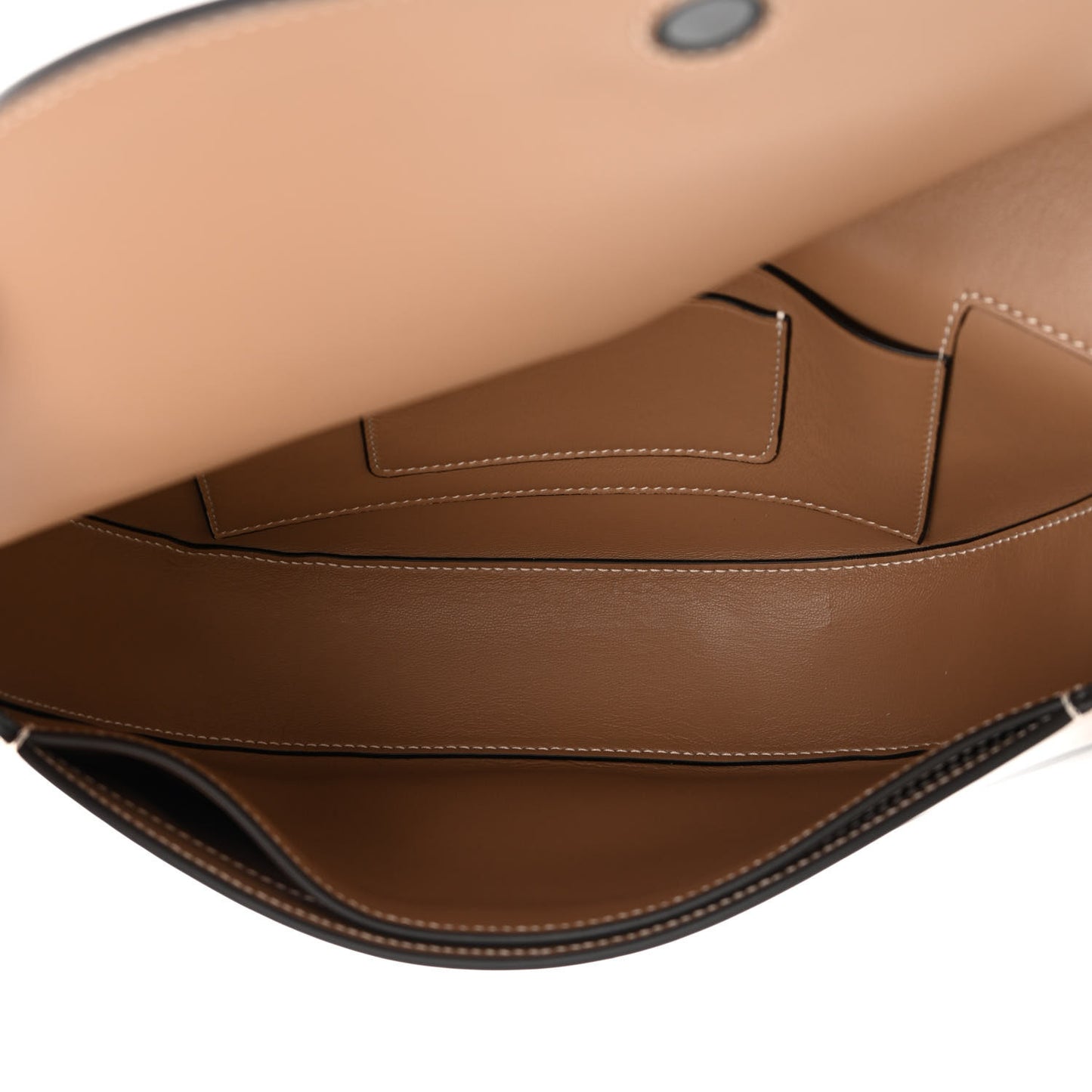 Calfskin Check Small Olympia Shoulder Bag Camel