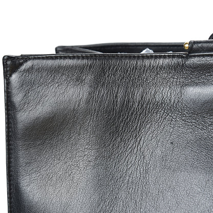 Chanel Lambskin CC Tote Black 13 of 15
