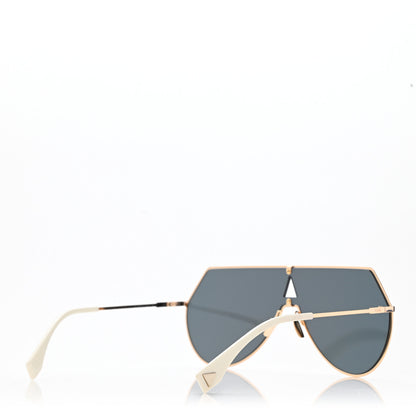 Fendi Metal Mirrored Eyeline Sunglasses FF 0193/S Matte Rose Gold 4 of 8