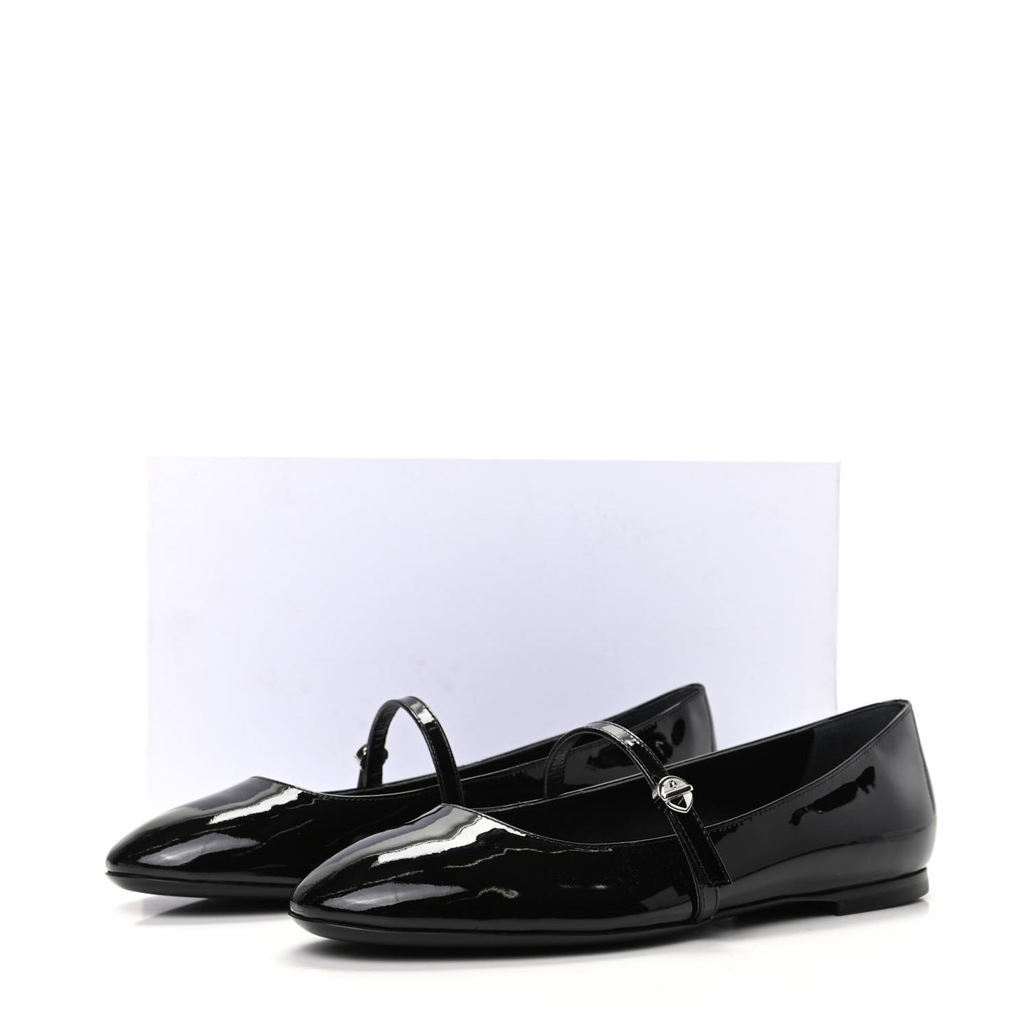 Patent Uniformes Ballet Flats 37 Black