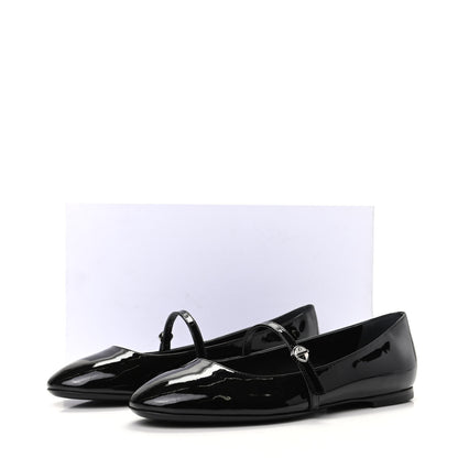 Louis Vuitton Patent Uniformes Ballet Flats 37 Black 8 of 8