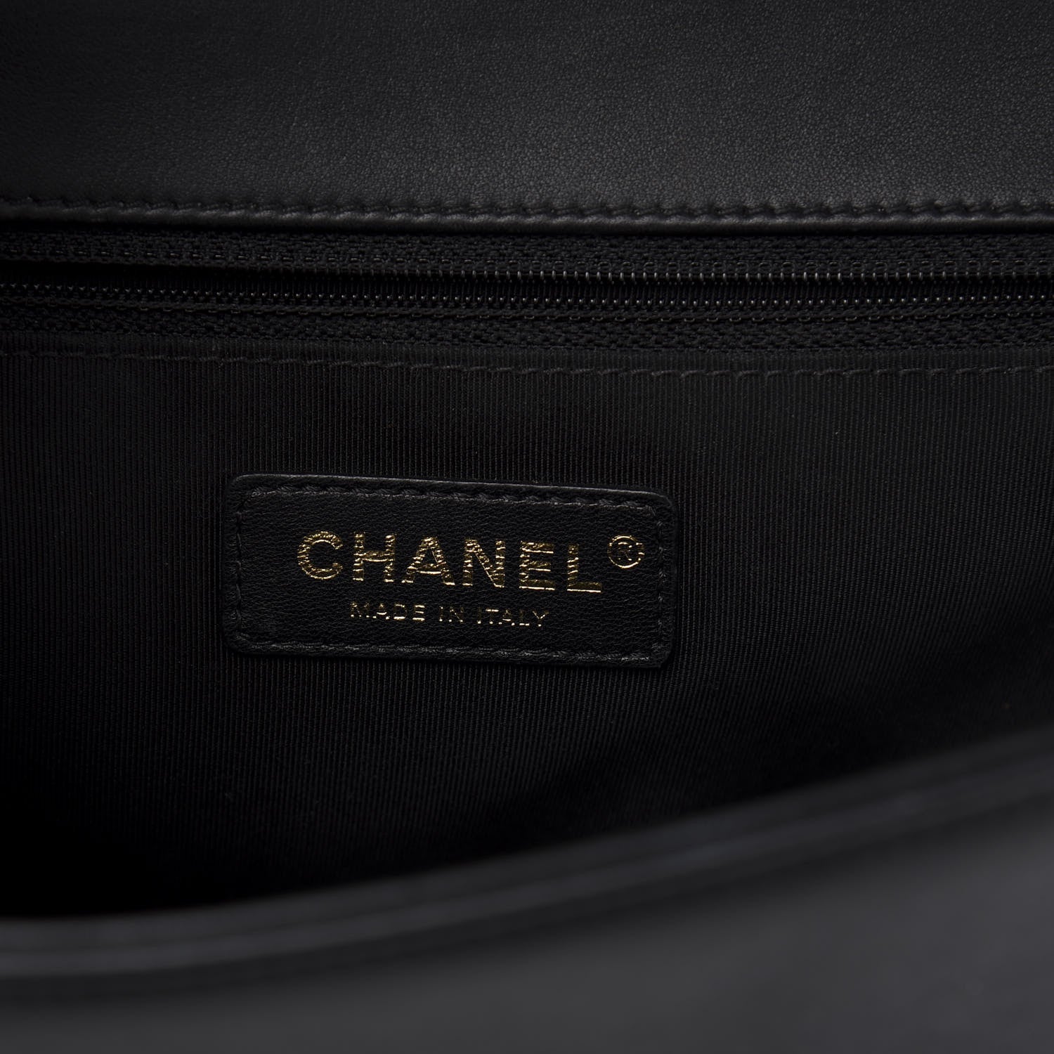 Chanel Lambskin Quilted New Medium Boy Flap Black 6 of 15