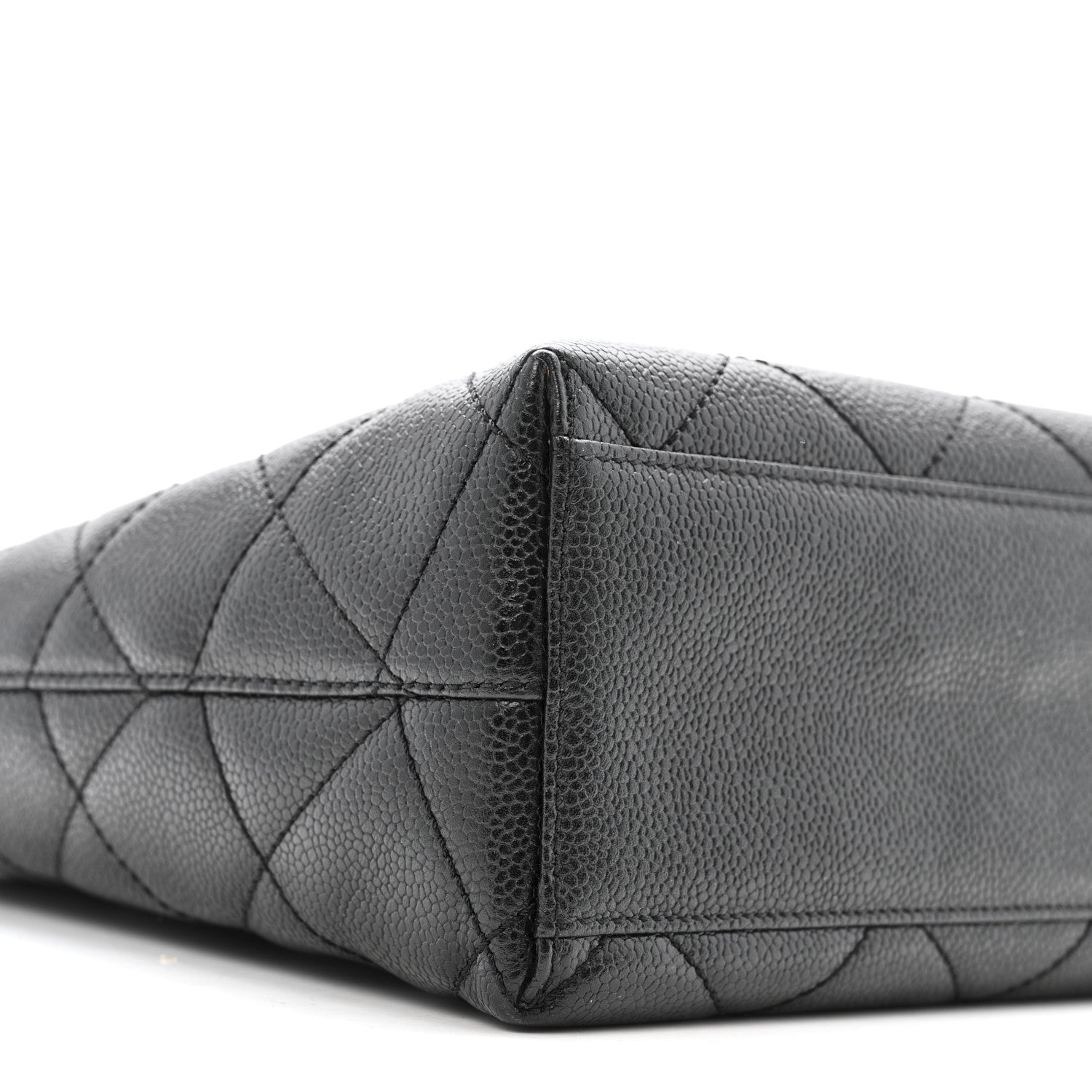 Chanel Caviar Diamond Flap Shoulder Bag Black 11 of 16