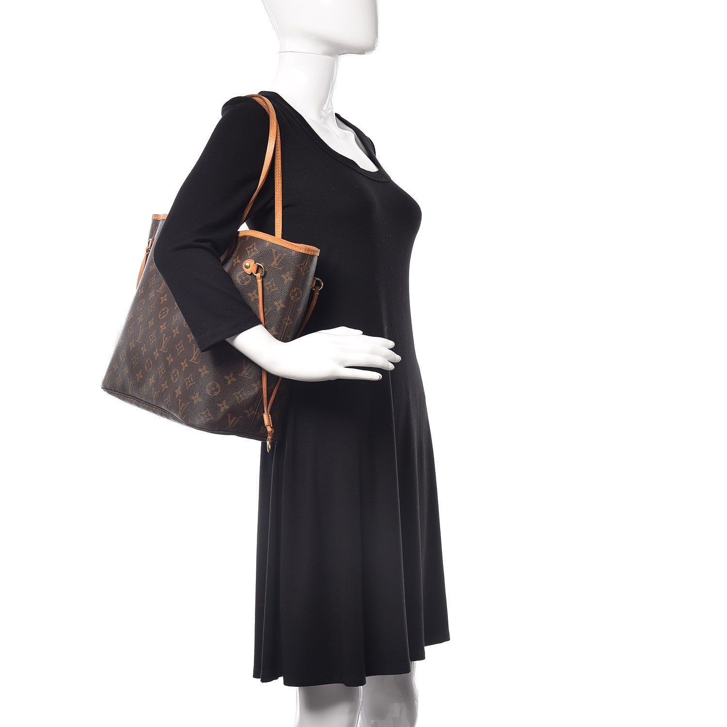Louis Vuitton Monogram Neverfull MM 2 of 34