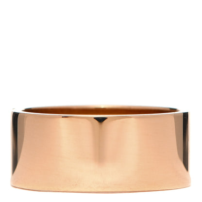 Hermes 18K Rose Gold Diamond GM Kelly Ring 52 6 3 of 6