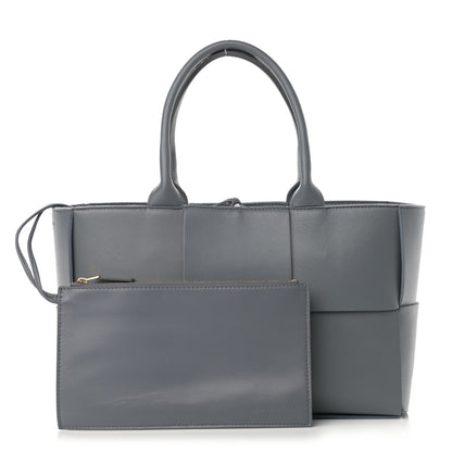 Bottega Veneta Nappa Maxi Intrecciato Small Arco Tote Thunder 1 of 10