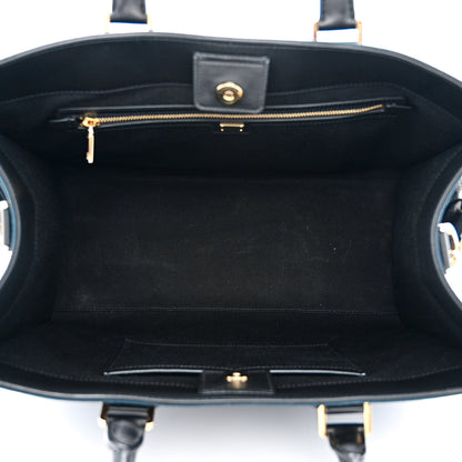 Dolce & Gabbana Canvas Calfskin DG Logo Shopper Black 5 of 10