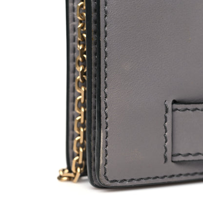 Christian Dior Calfskin J'Adior Wallet on Chain Pouch Grey 11 of 13