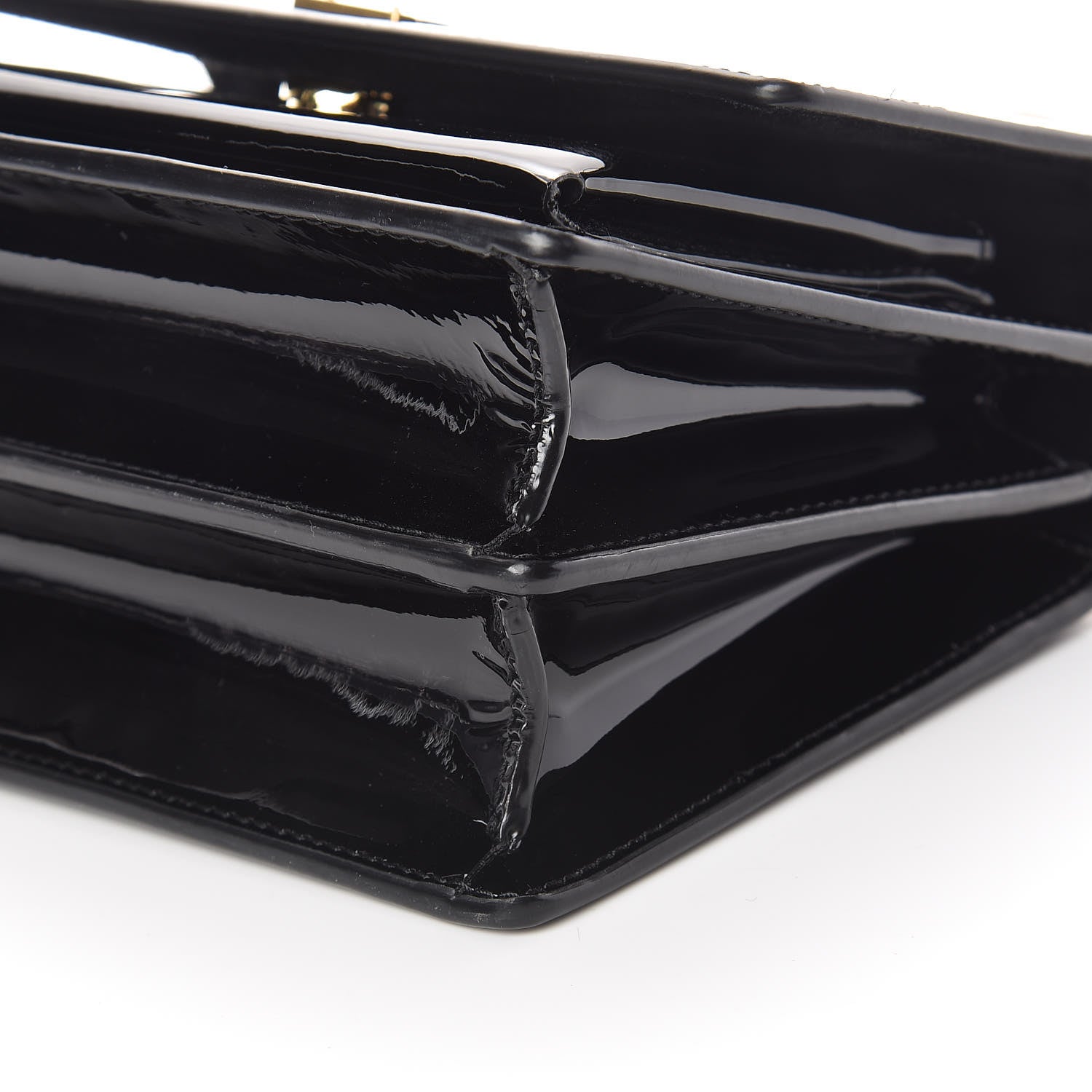 Saint Laurent Patent Small Monogram Sunset Black 12 of 12