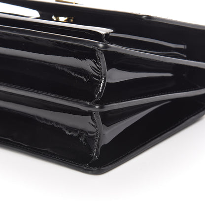 Saint Laurent Patent Small Monogram Sunset Black 12 of 12
