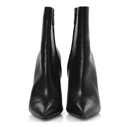 Saint Laurent Calfskin Opyum Ankle Boots 41 Black 3 of 11