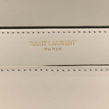 Saint Laurent Smooth Calfskin Small Solferino Satchel Ivory 6 of 10