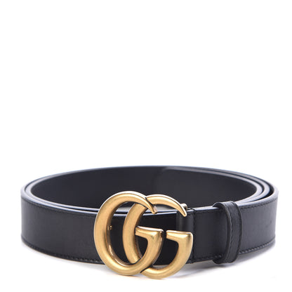 Gucci Moon Calfskin Double G 30mm Belt 105 42 Black 1 of 6
