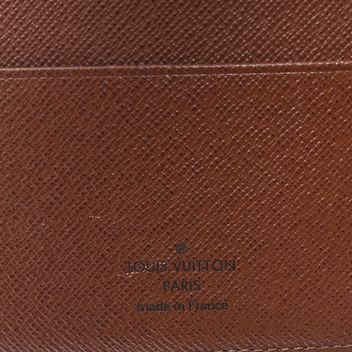 Monogram Medium Ring Agenda Cover