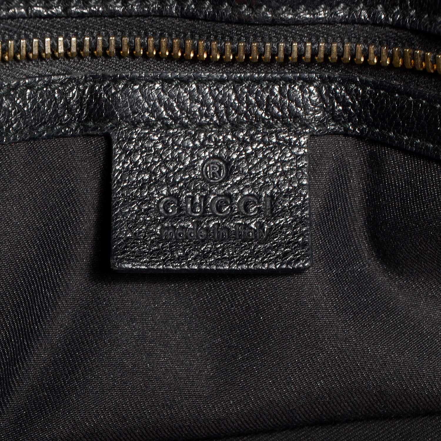 Gucci Leather Blondie Satchel Black 6 of 7