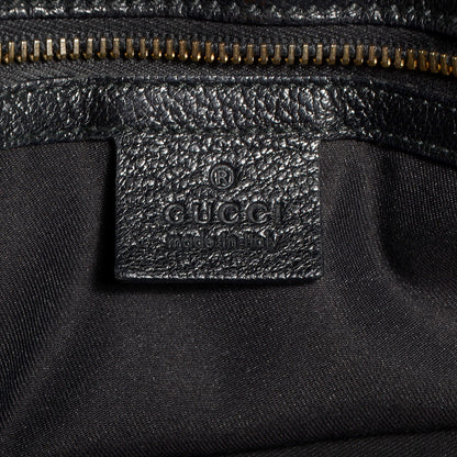Gucci Leather Blondie Satchel Black 6 of 7