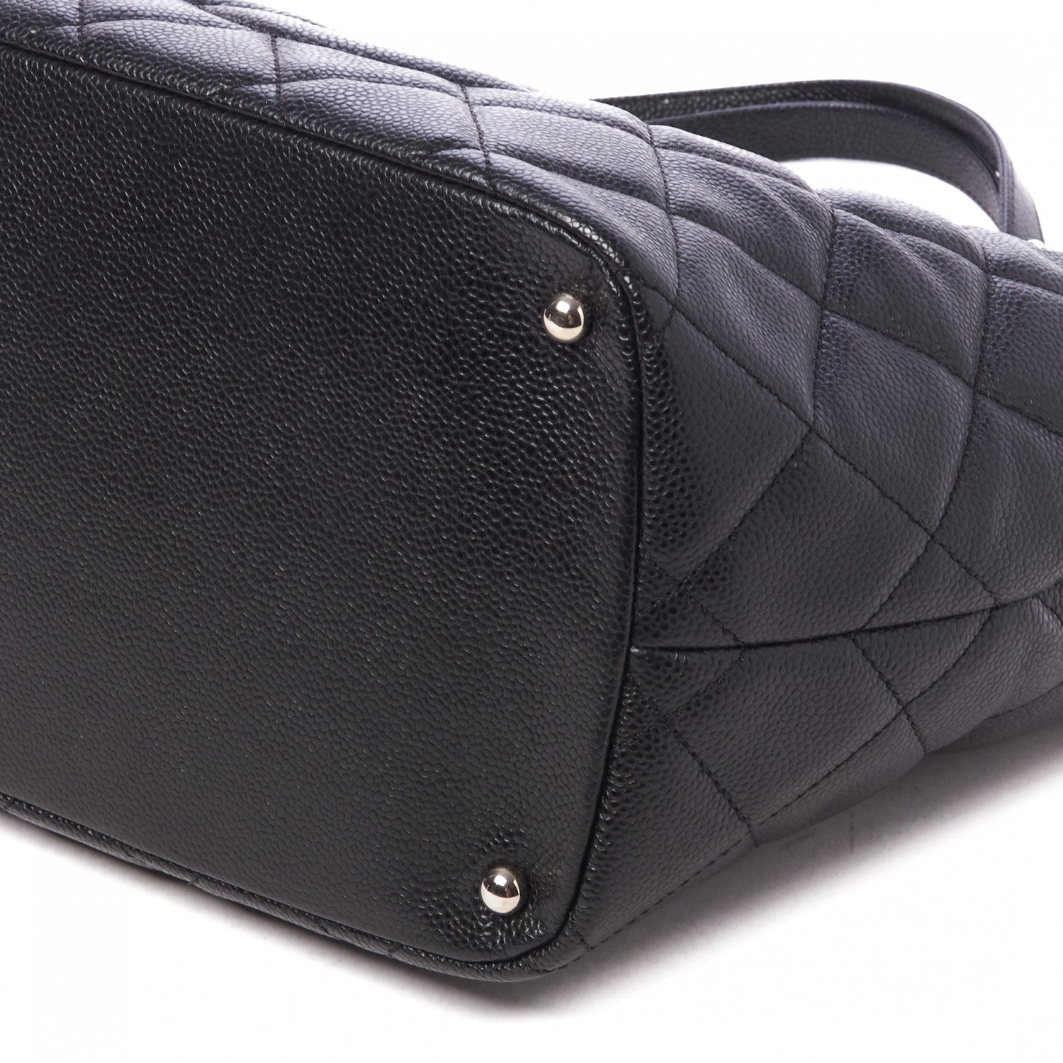 Chanel Caviar Quilted Timeless CC Soft Tote Black 5 of 8