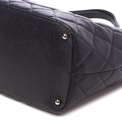 Chanel Caviar Quilted Timeless CC Soft Tote Black 5 of 8