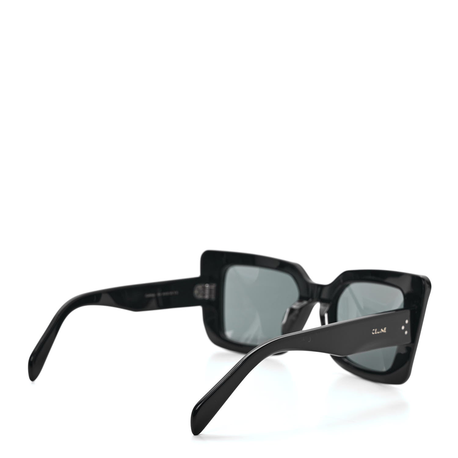 Celine Acetate Square Sunglasses CL40156U Black 4 of 6