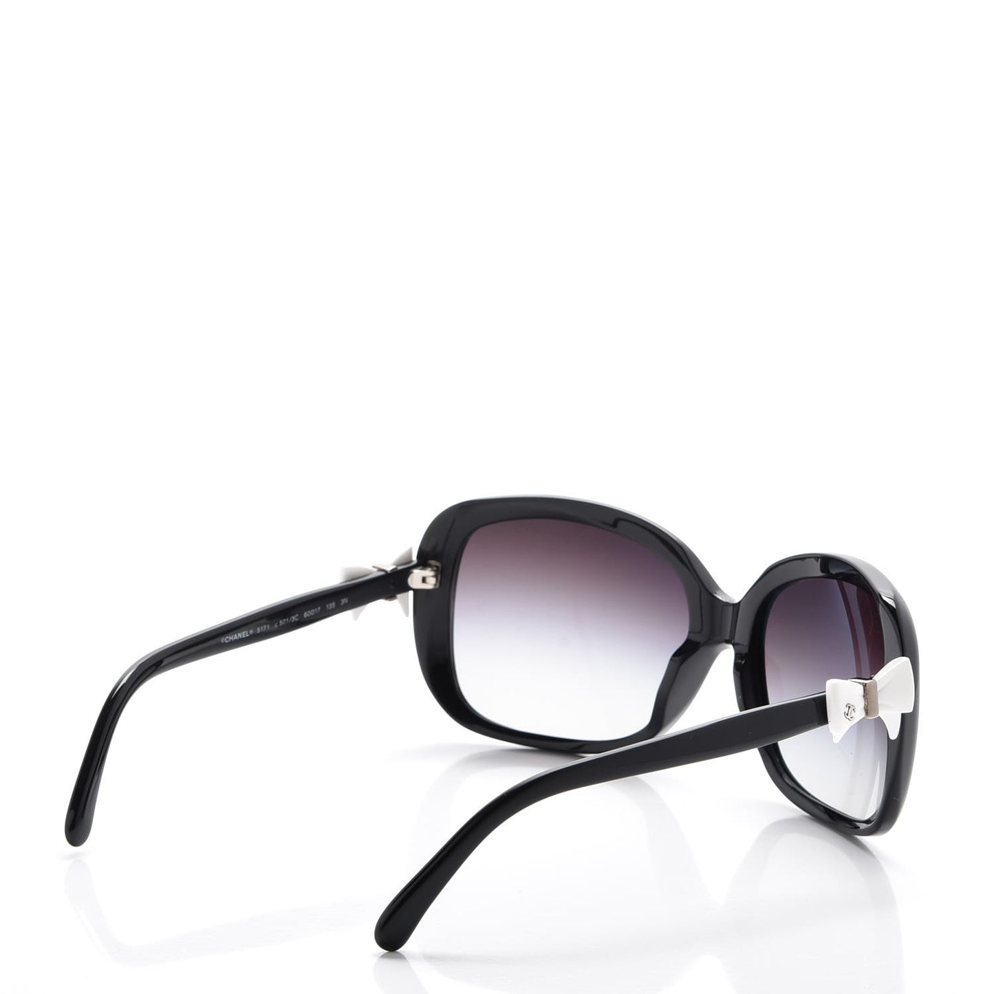 CC Bow Sunglasses 5171 Black White