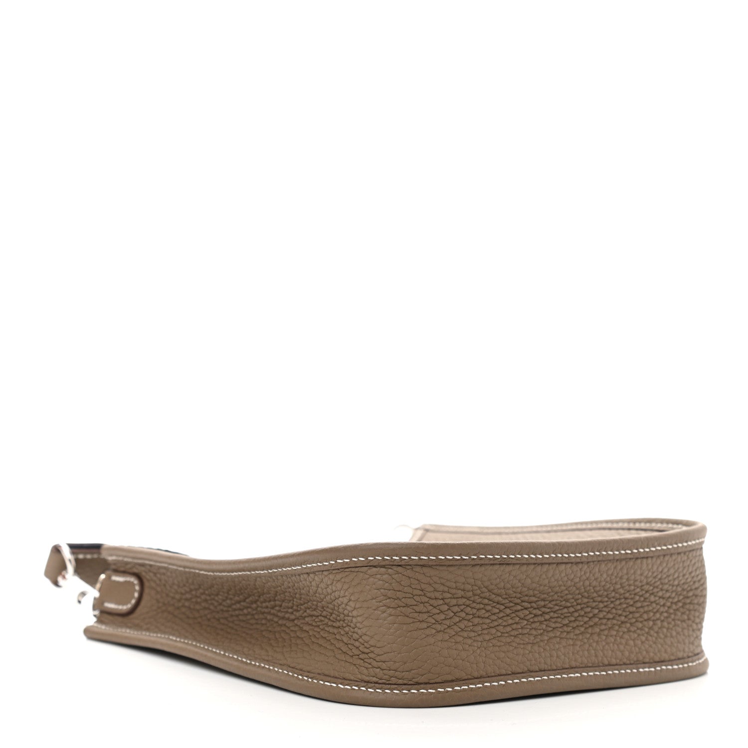 Hermes Taurillon Clemence Amazone Evelyne TPM Etoupe Bleu Indigo 4 of 11