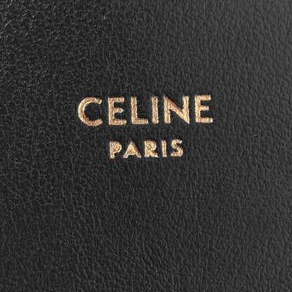 Celine Raffia Calfskin Multipochette Black 6 of 10