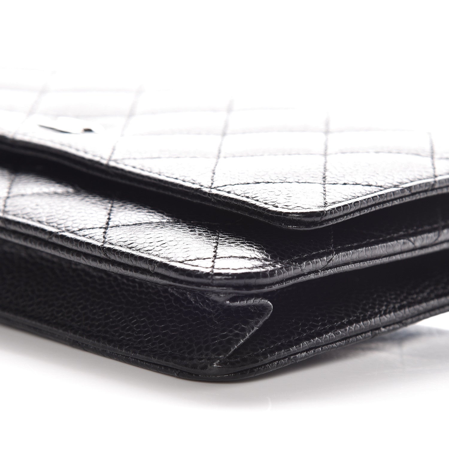 Chanel Caviar Quilted Wallet On Chain WOC Black 6 of 11
