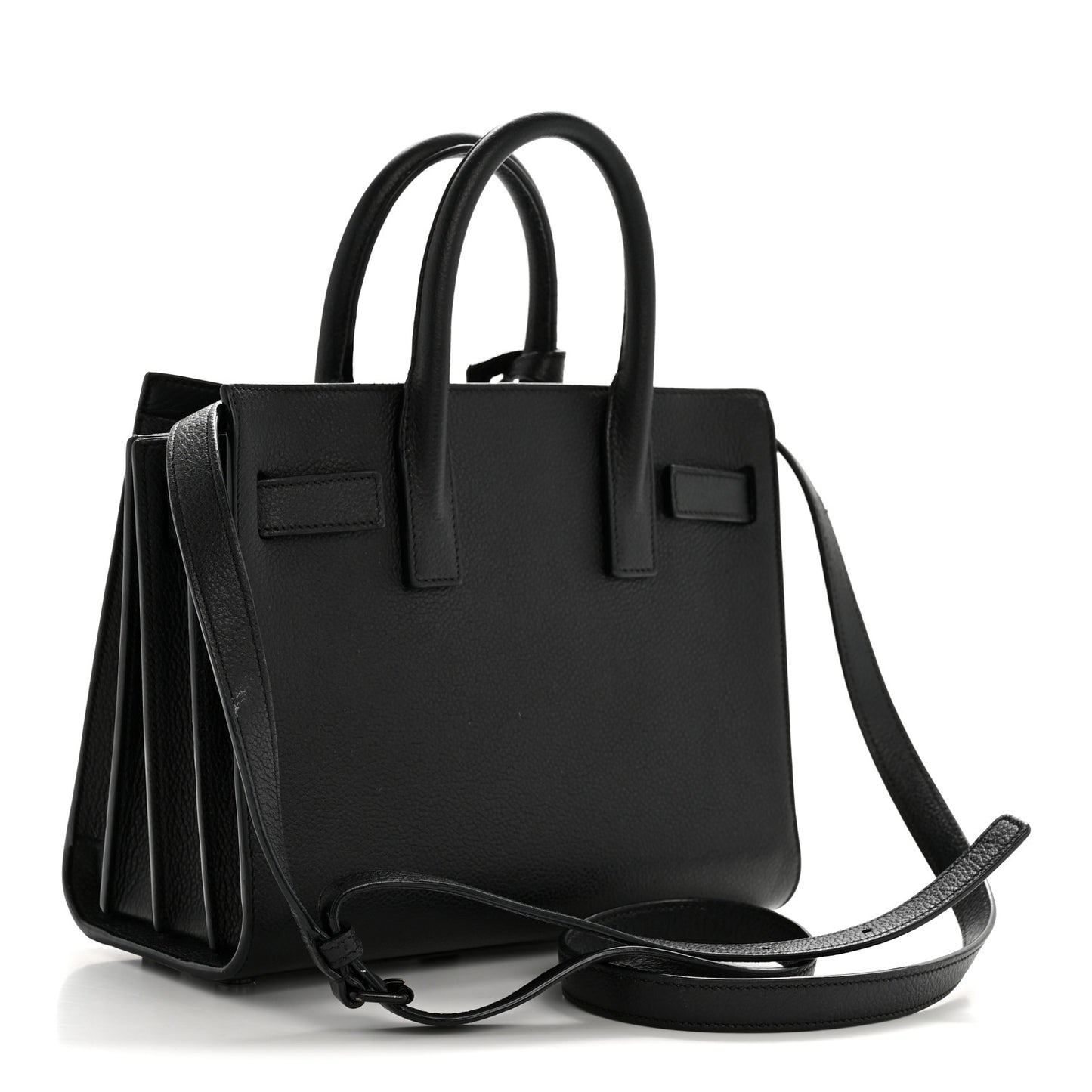 Calfskin Nano Sac De Jour Black