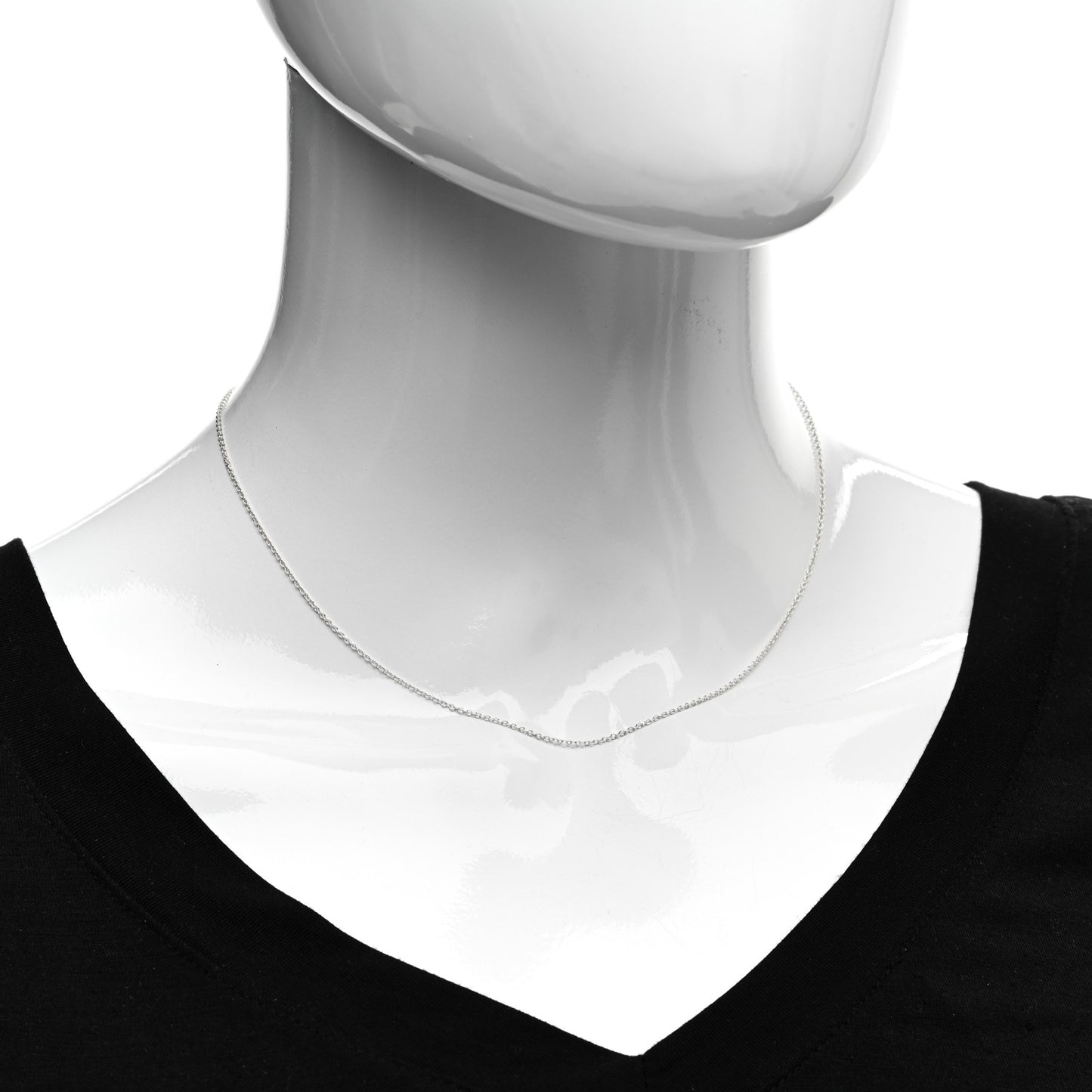 Sterling Silver Chain Necklace 16"
